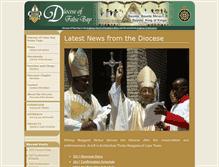 Tablet Screenshot of falsebaydiocese.org.za